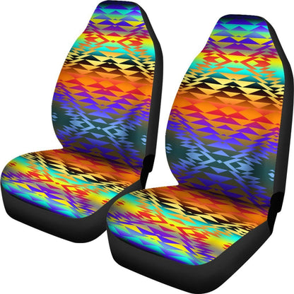 Taos Sunset Set of 2 Car Seat Covers