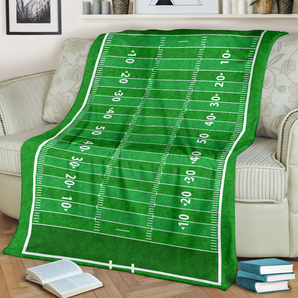 Football Field Premium Blanket