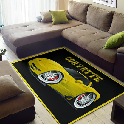 2006 Z06 Corvette Area Rug
