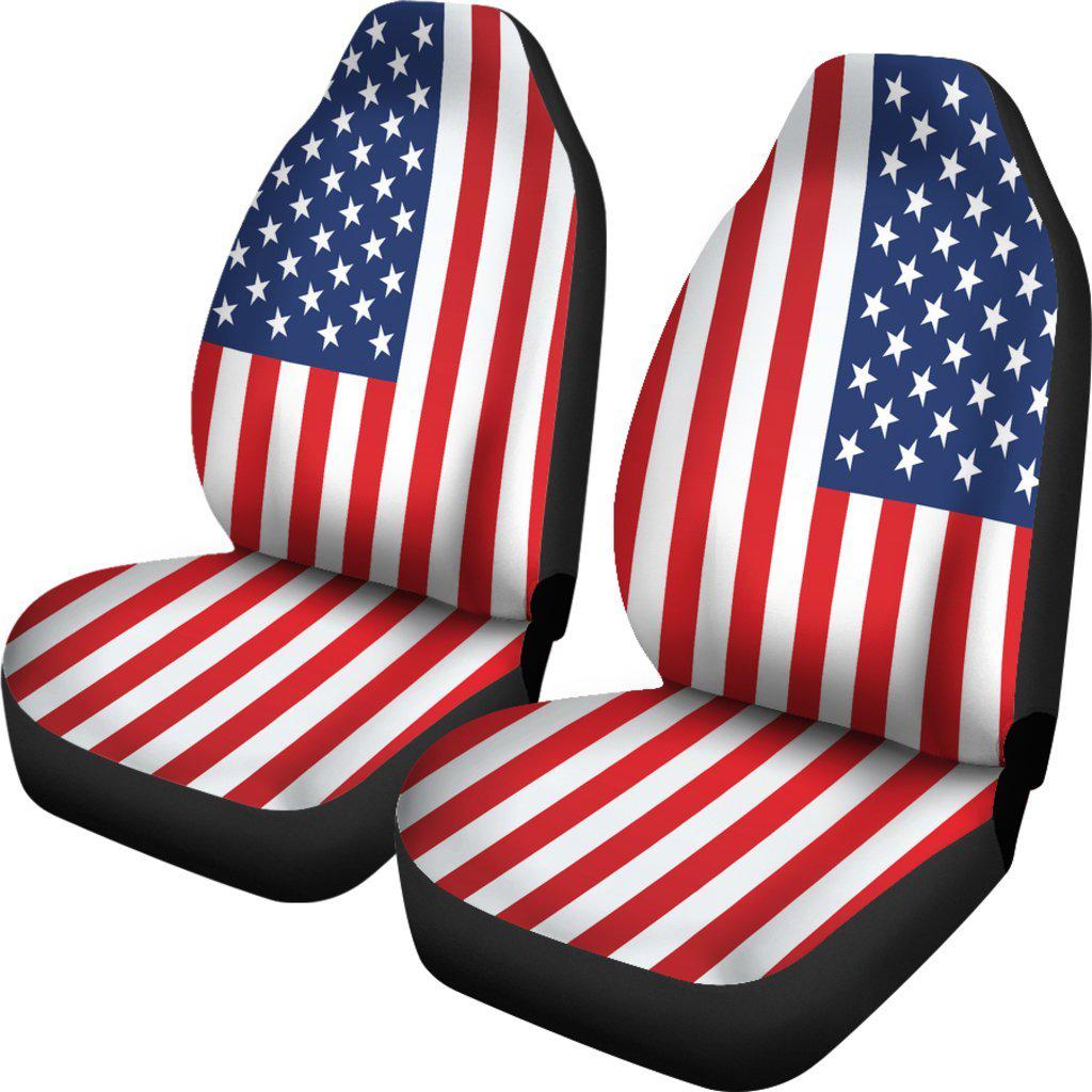 Patriotic American Flag Seat Covers