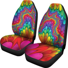 Abstract Color Design Seat Covers