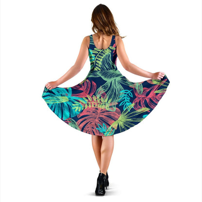 Women's Midi Dress - Gecko