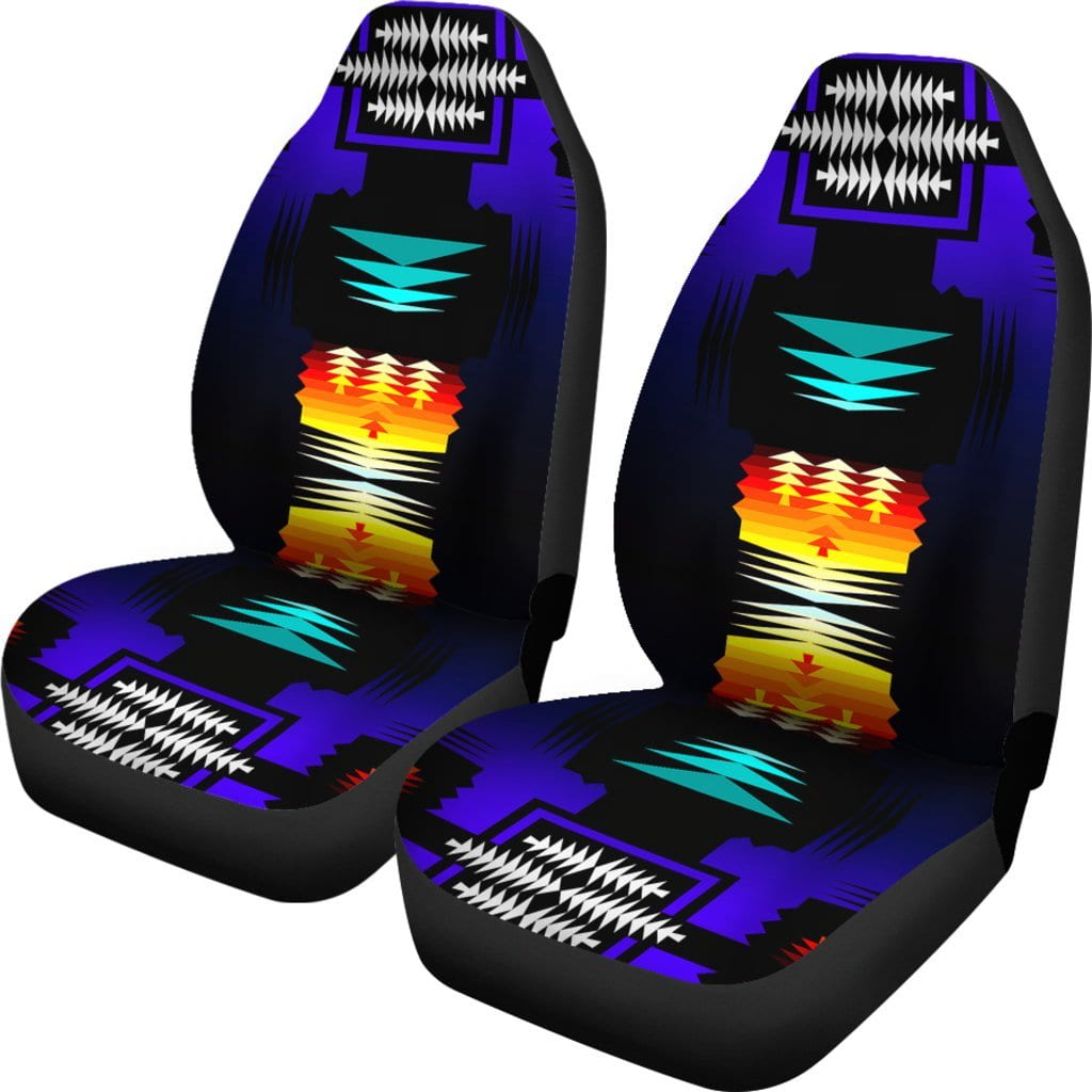 Midnight Sage Fire Set of 2 Car Seat Covers