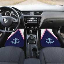 Anchor Pink Arrow Front Floor Mats Set of 2