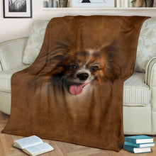 Premium Blanket Papillon Face Hair