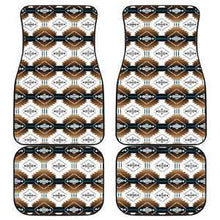 Cofitichequi White Set of 4 Car Mats Floor Mat