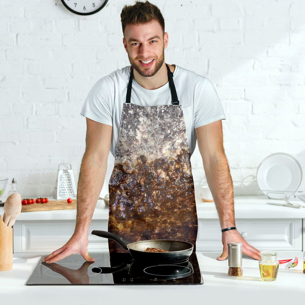 Men's Apron - Wet Rock Design