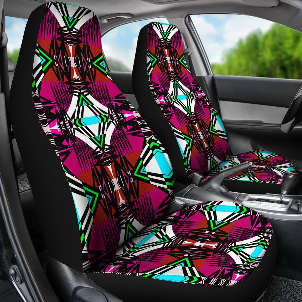 Pretty Pink  Set of 2 Car Seat Covers
