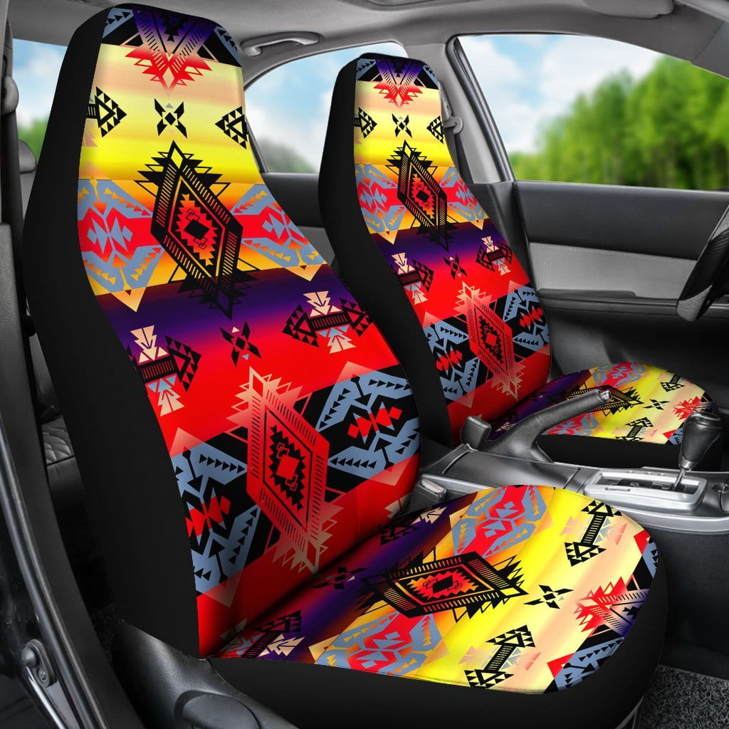 Sovereign Nation Mountain Set of 2 Car Seat Covers