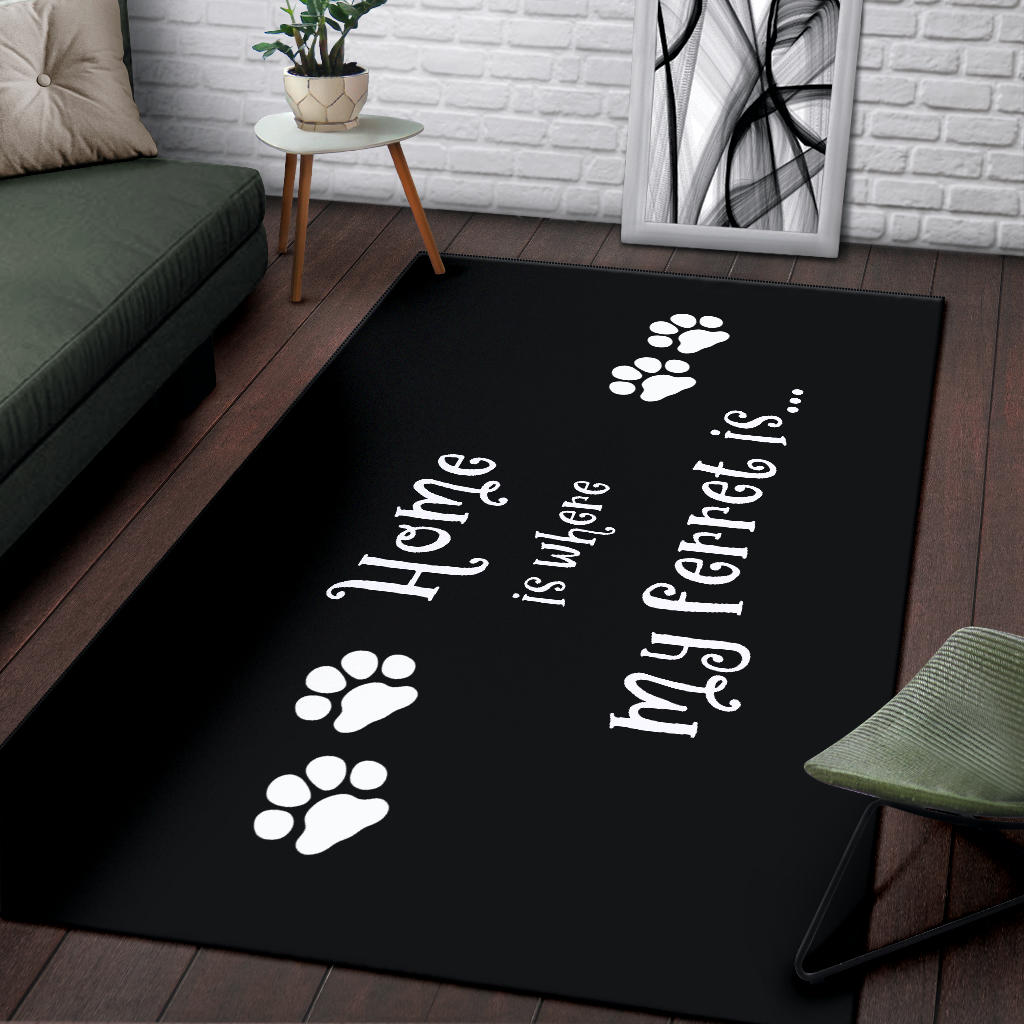 Ferret Home Area Rug