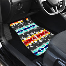 Between the Mountains Gray Set of 4 Car Floor Mats