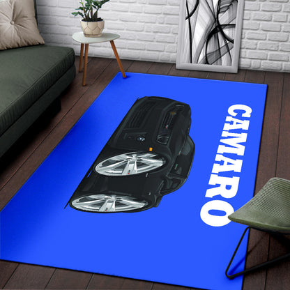 2013 Camaro Car Art Area Rug