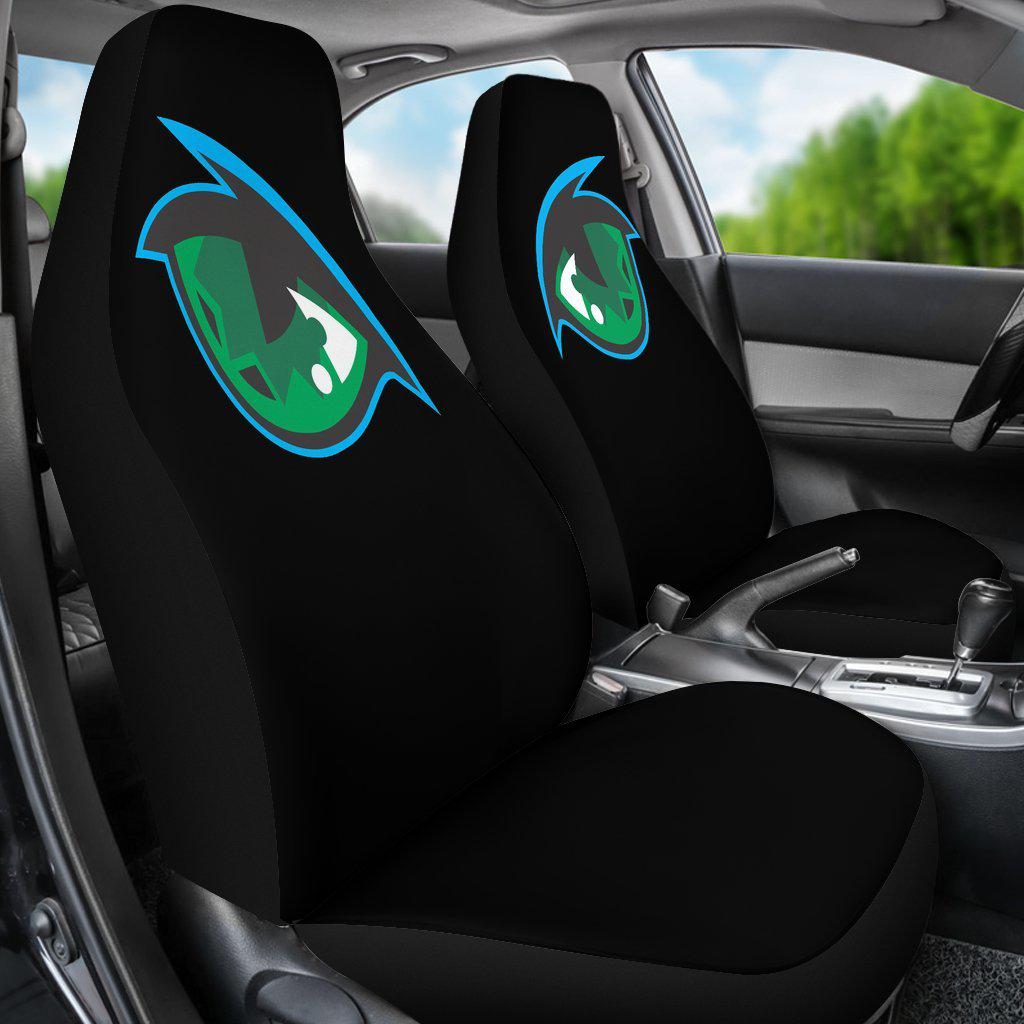 Green Eyeball Seat Covers