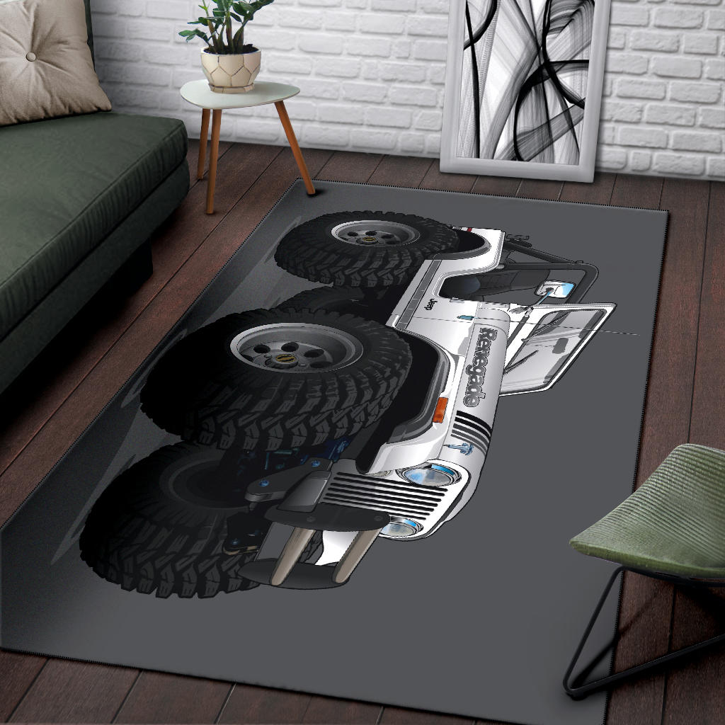 1980 Jeep Renegade CJ5 4x4 Area Rug