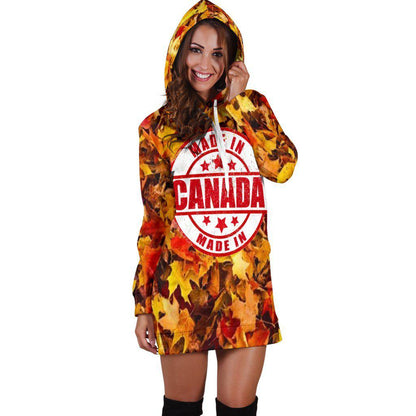 Made In Canada Women's Hoodie Dress