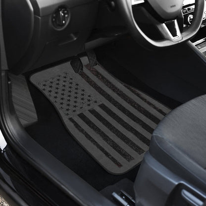 USA Flag Front Car Floor Mats