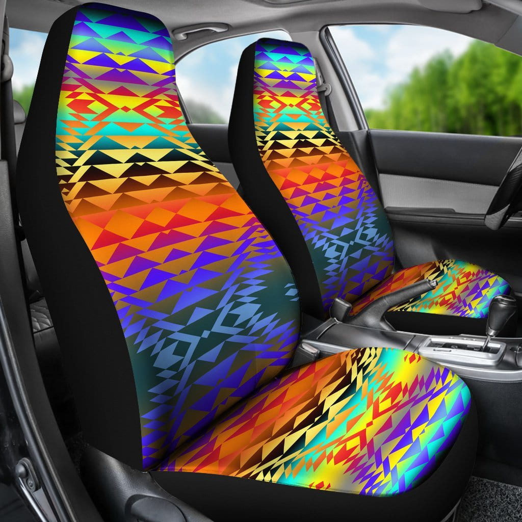 Taos Sunset Set of 2 Car Seat Covers