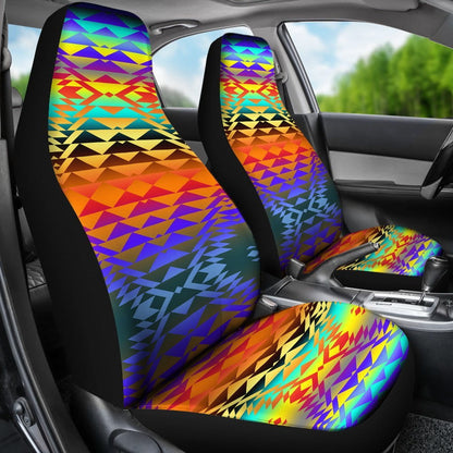 Taos Sunset Set of 2 Car Seat Covers