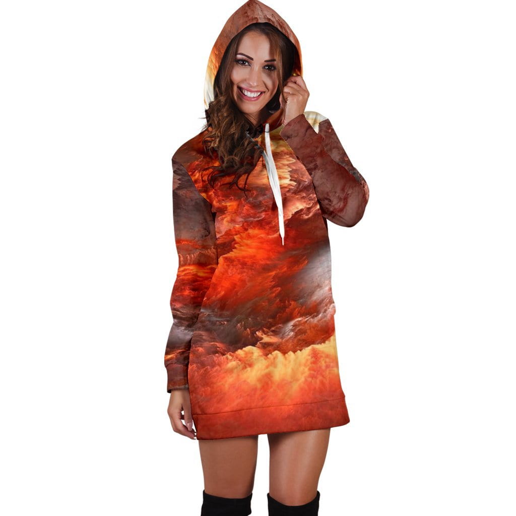 Universe Hoodie Dress