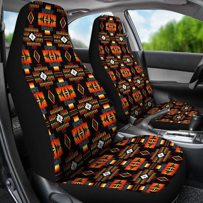 Seven Tribes Black Car Seat Covers