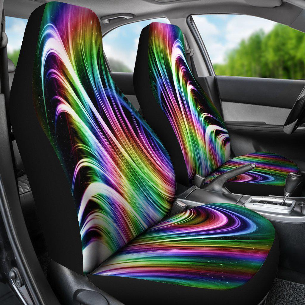 Rainbow Bucket Seat Covers