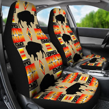 Seven Tribes Tan Buffalo Set of 2 Car Seat Covers