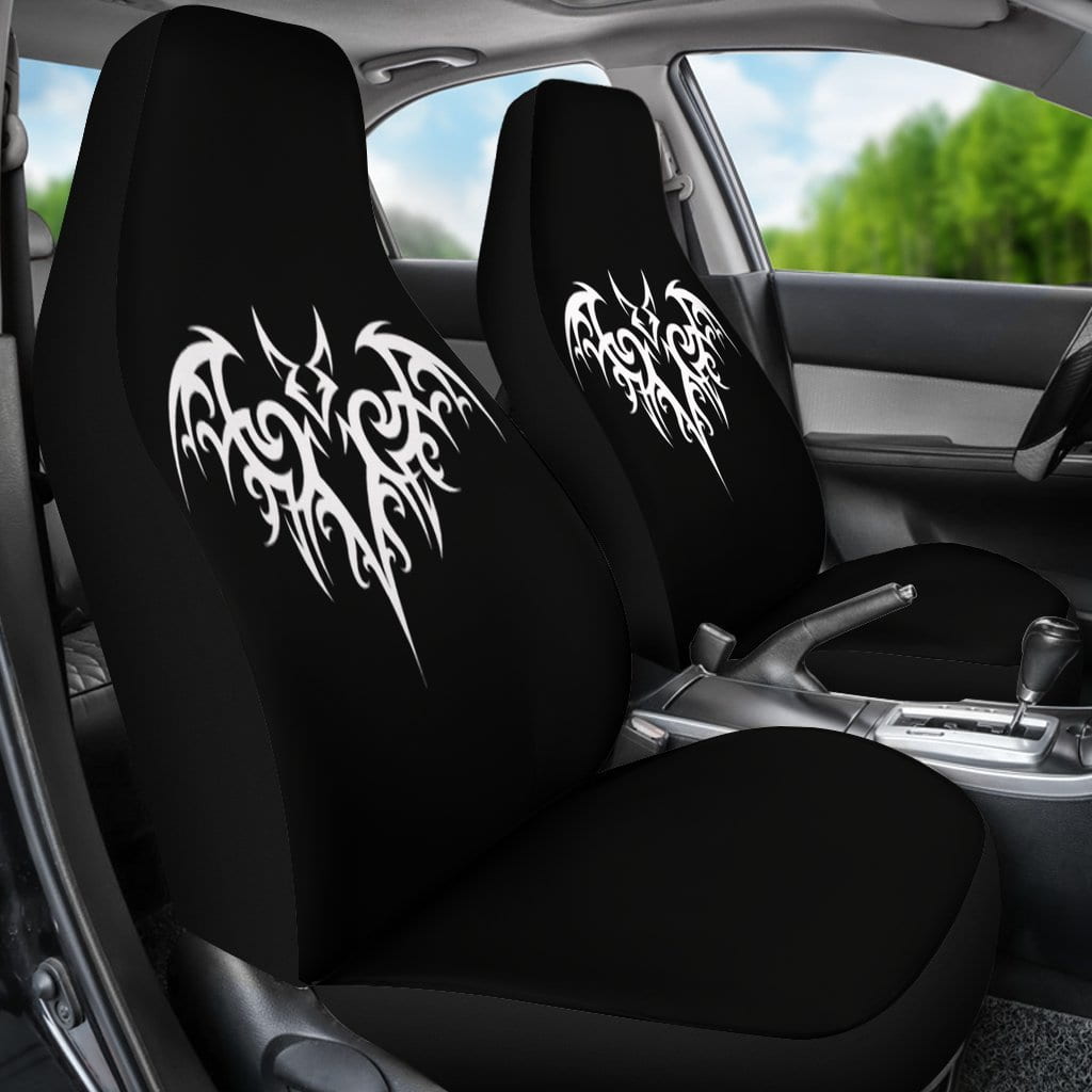 Tribal Bat Car Seat Covers (set of 2)