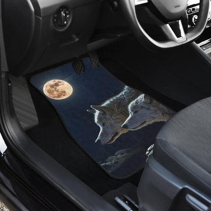 Wolves Floor Mats Full Set of 4