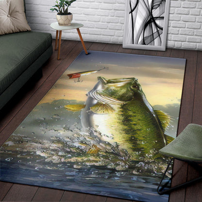 Bass Fish Area Rug