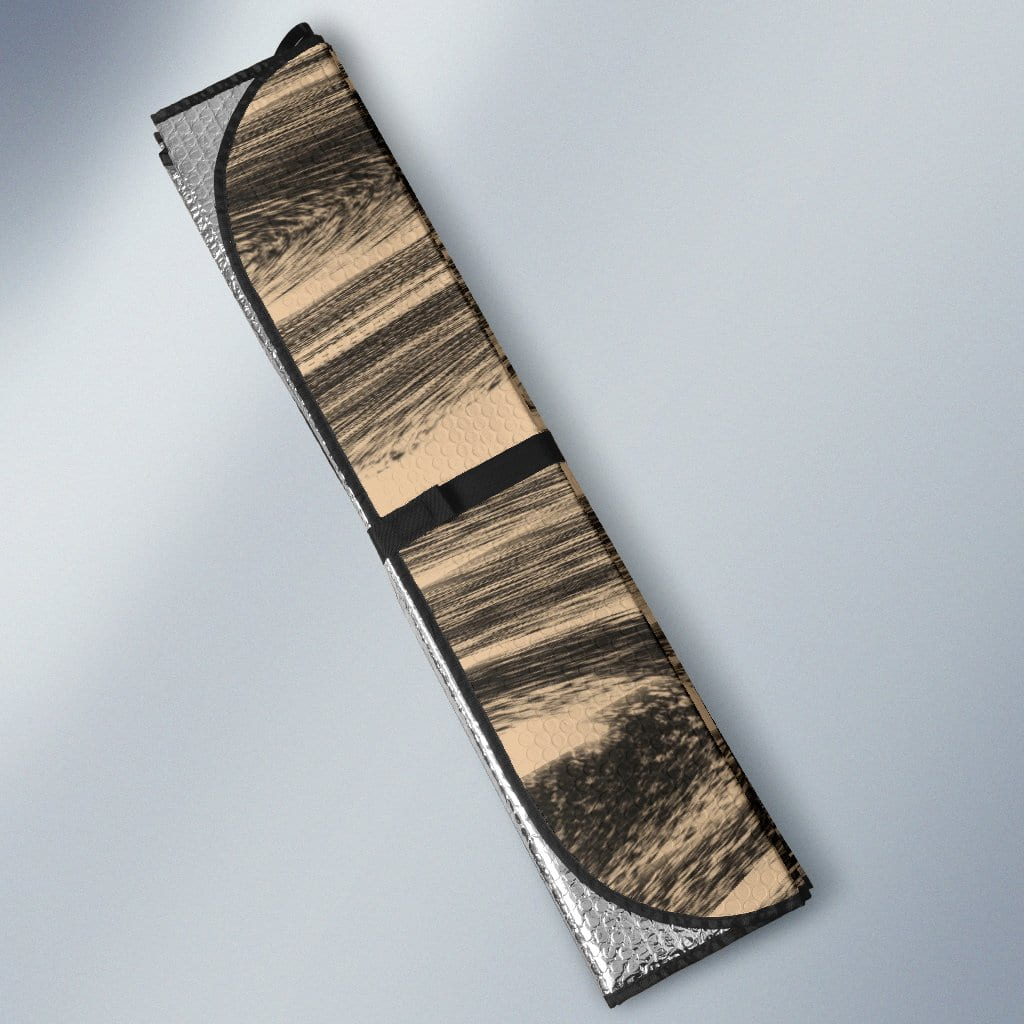 korean jindo dog Auto Sun Shade