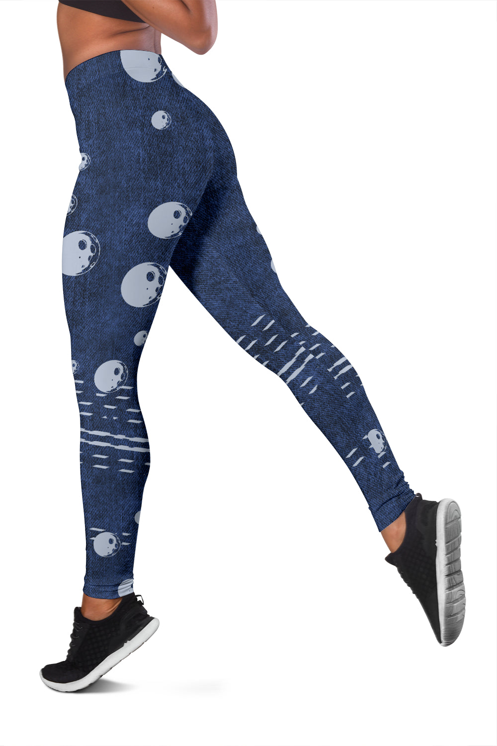 Denim Moons Leggings