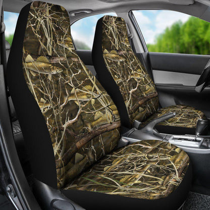 Walleye Camo Designed Seat Covers