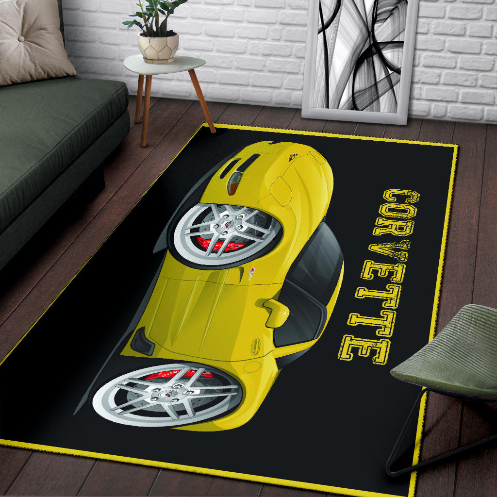 2006 Z06 Corvette Area Rug