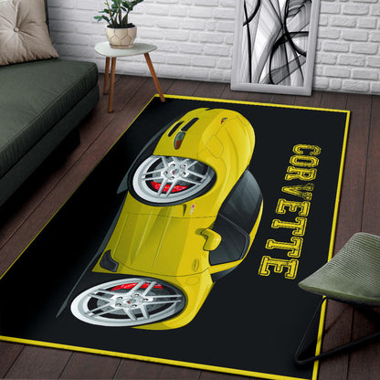 2006 Z06 Corvette Area Rug