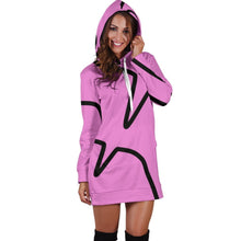 erinn d pink hoodie dress