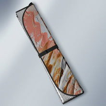 Auto Sun Shade - Abstract Pink Mess Design