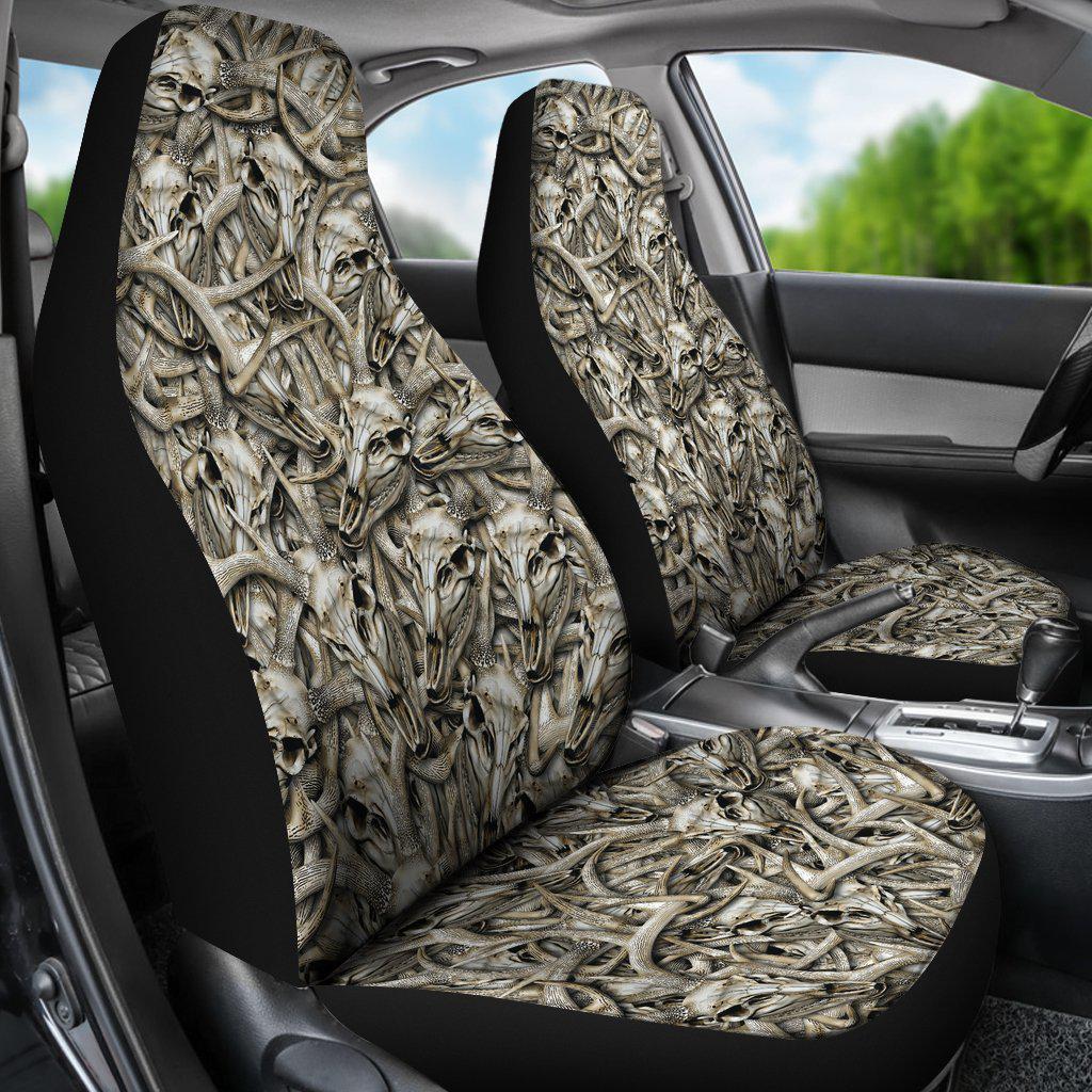 Deer Skull Camo Designed Seat Covers