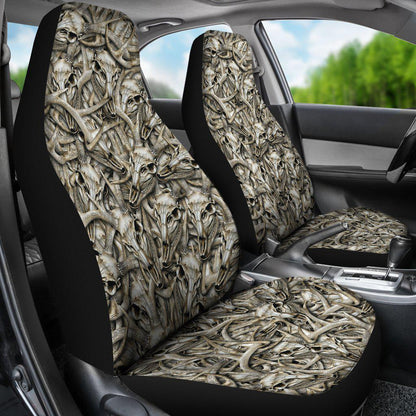 Deer Skull Camo Designed Seat Covers