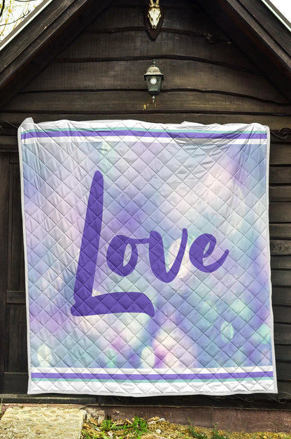 Love Quilt Purple