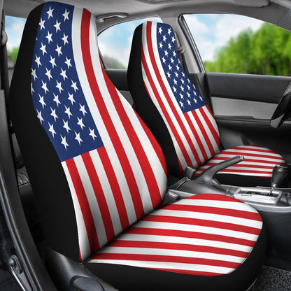 Patriotic American Flag Seat Covers
