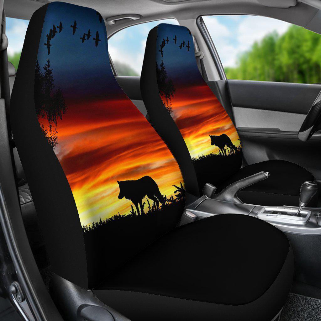 Lone Wolf Design Seat Covers