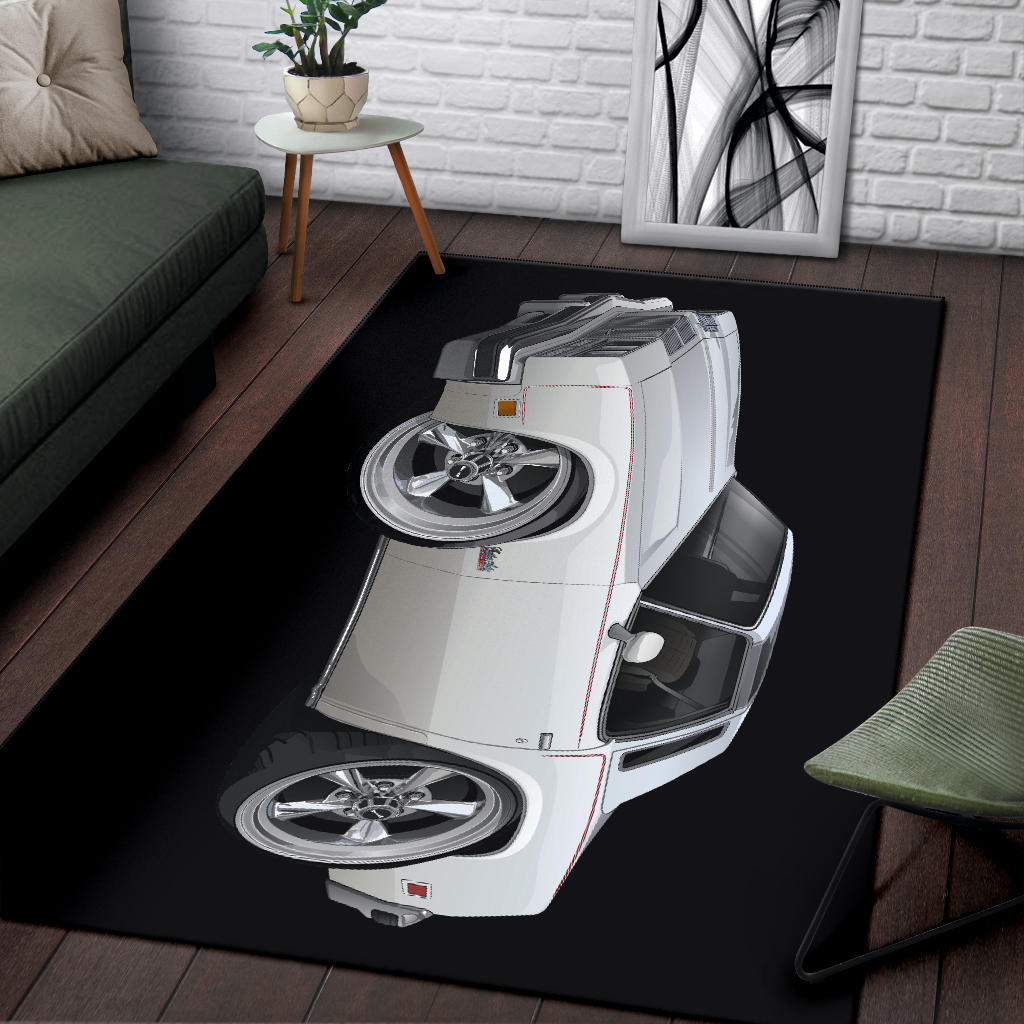 1976 Oldsmobile Cutlass Salon Car Art Area Rug