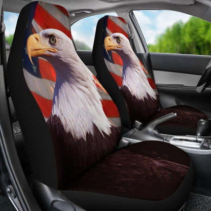 Eagle American Flag Seat Covers