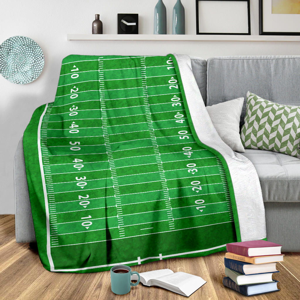 Football Field Premium Blanket