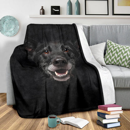 Premium Blanket Mudi Face Hair
