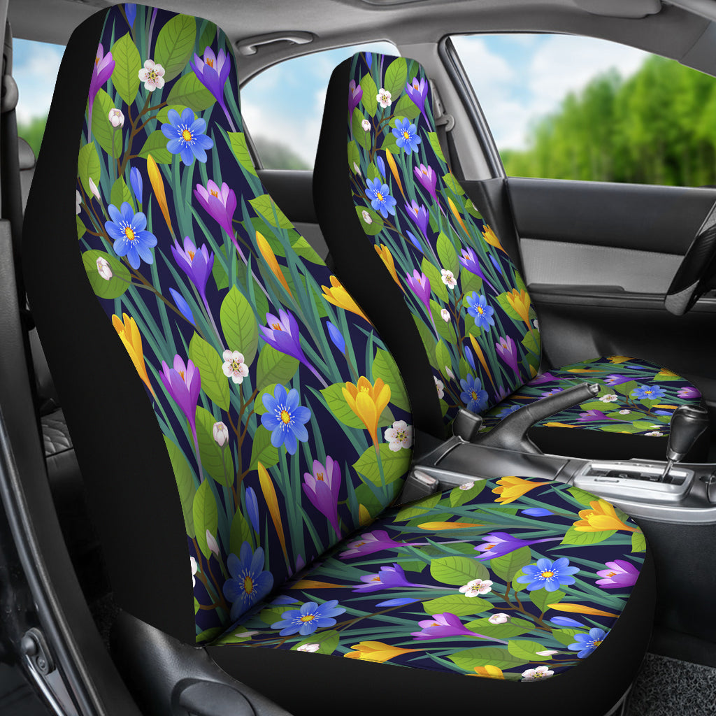 Flower Vintage Car Seat Covers