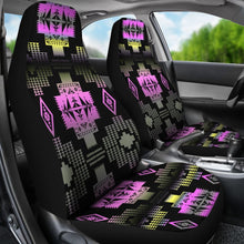 Pink Frost Set of 2 Car Seat Covers