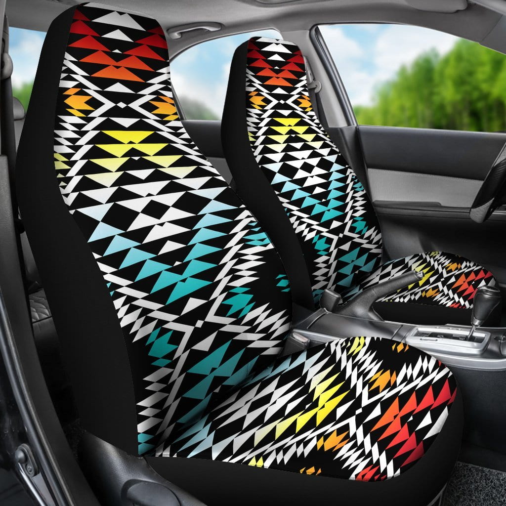 Taos Sunrise Set of 2 Car Seat Covers
