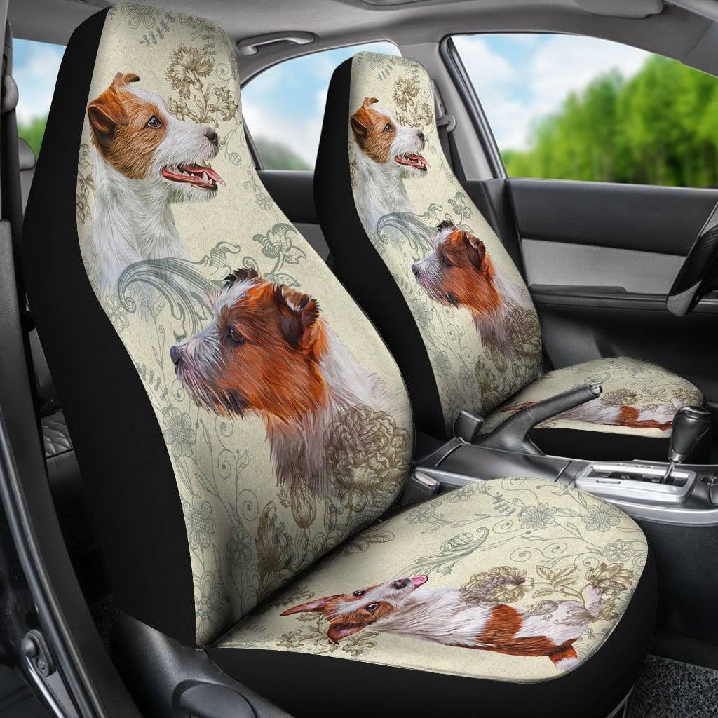 Jack Russell Terrier Car Seat Covers (Set of 2)