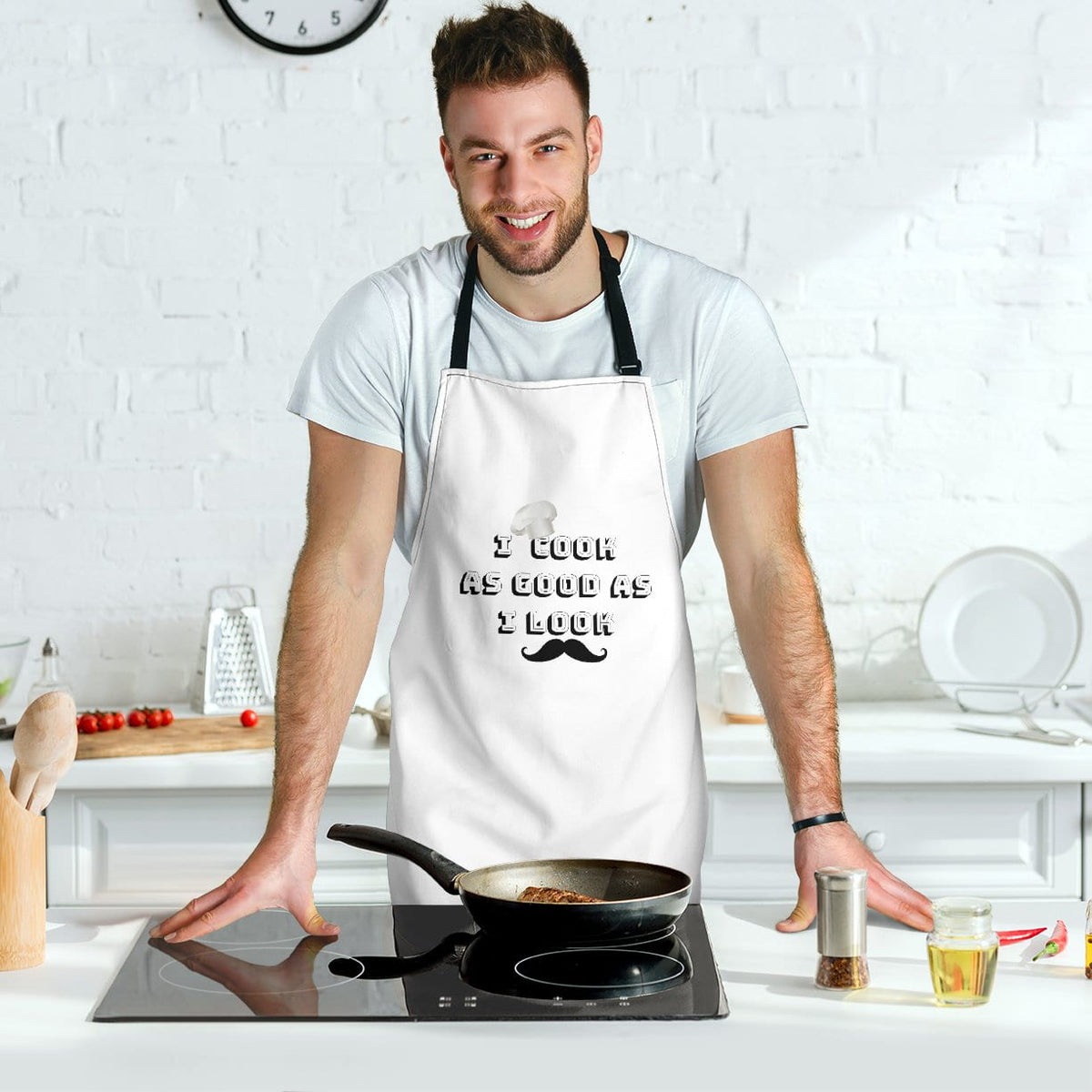 Men's Apron - I Cook As Good As I Look